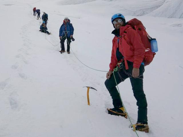 Brungkhangtse Climbing